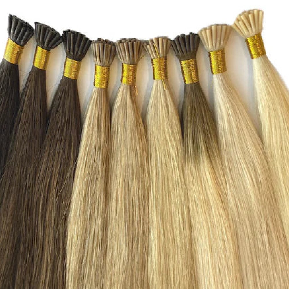 60cm I-tip Hair Silky Straight / 1pcs